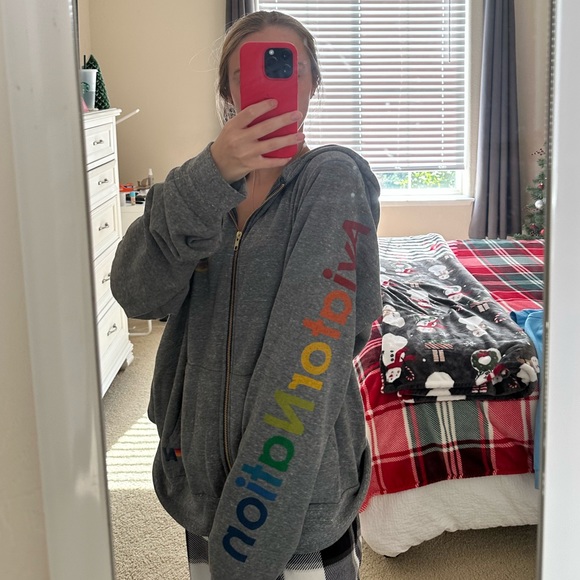 BRAND NEW Aviator nation zip up hoodie - Picture 4 of 13